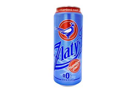 Pivo Zlatý Bažant 0,0% Nealko 0,5l Plech