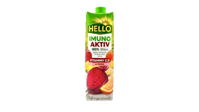 Nápoj Imuno Červená repa100% 1l Hello