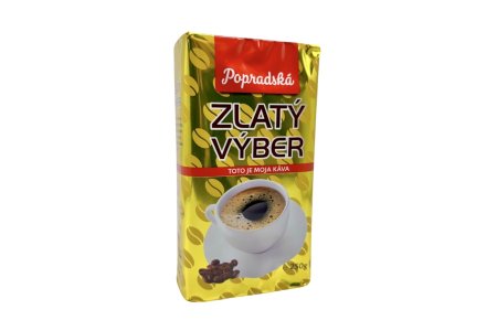 Káva mletá Štandard Zlatý výber 250g BOP