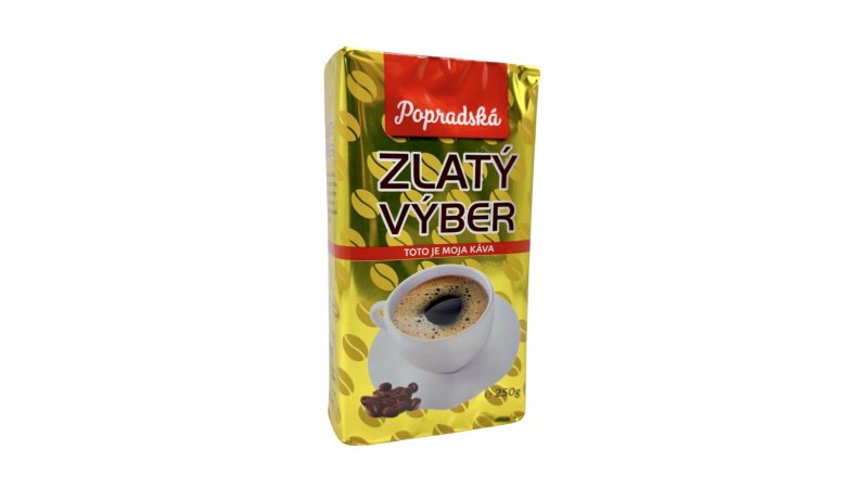 Káva mletá Štandard Zlatý výber 250g BOP