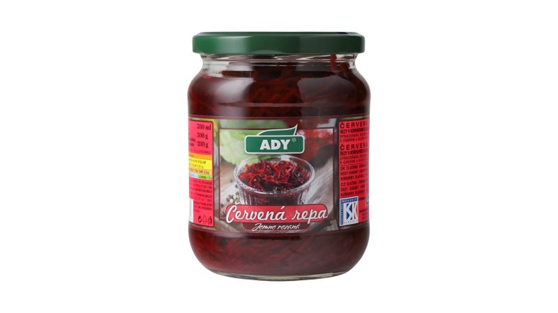 Červená Repa Jemne rezaná 580ml PP280g Ady