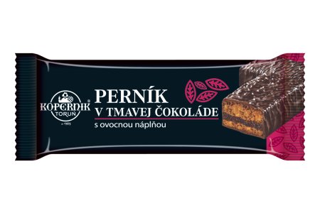 Perník tmavá čokoláda ovocná náplň 47g