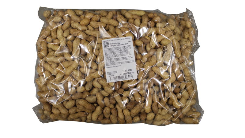 Arašidy Nelúpané pražené 3kg