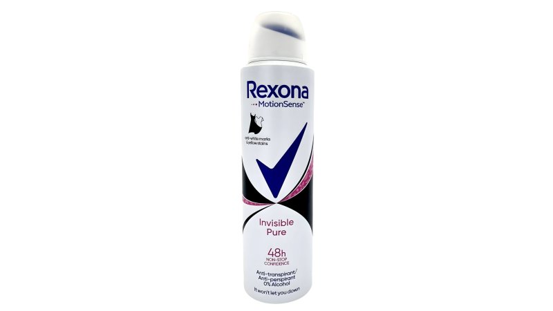 Antiperspirant Rexona 150ml Invisible Pure Women