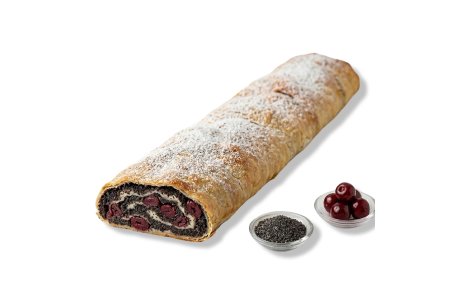 Štrúdľa makovo-višňová 1000gr/ks