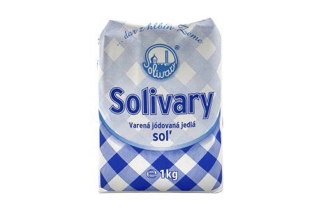 Soľ Jódovaná 1kg Solivary