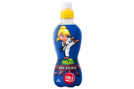 Nápoj detský Hello My drink Cola 330ml PET