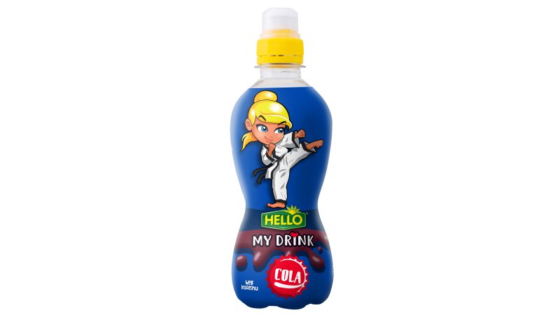 Nápoj detský Hello My drink Cola 330ml PET