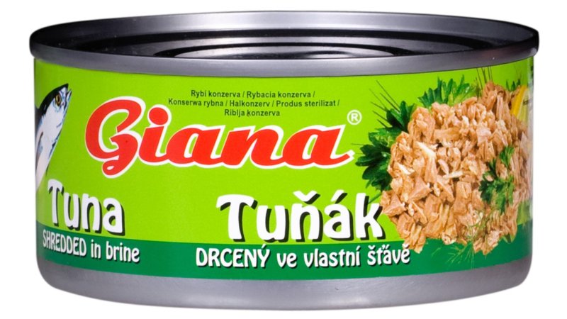 Tuniak drvený vlastná šťava 170g Giana