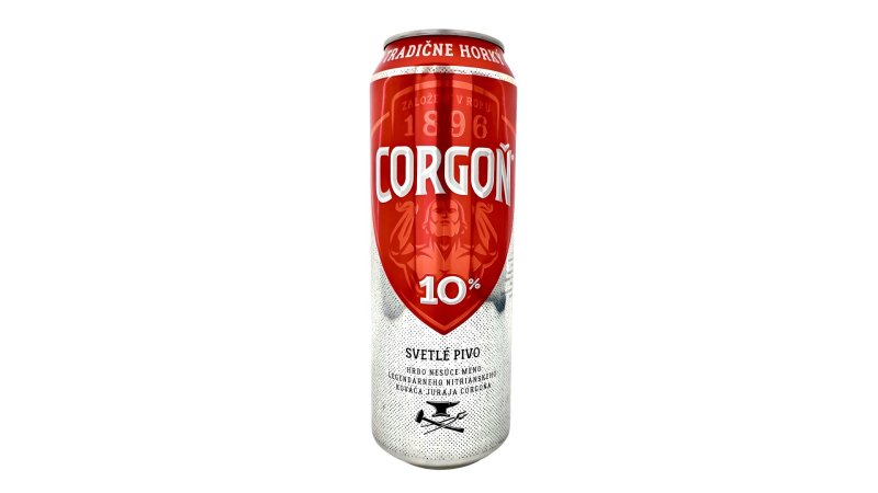 Pivo Corgon 10% 0,55l plech
