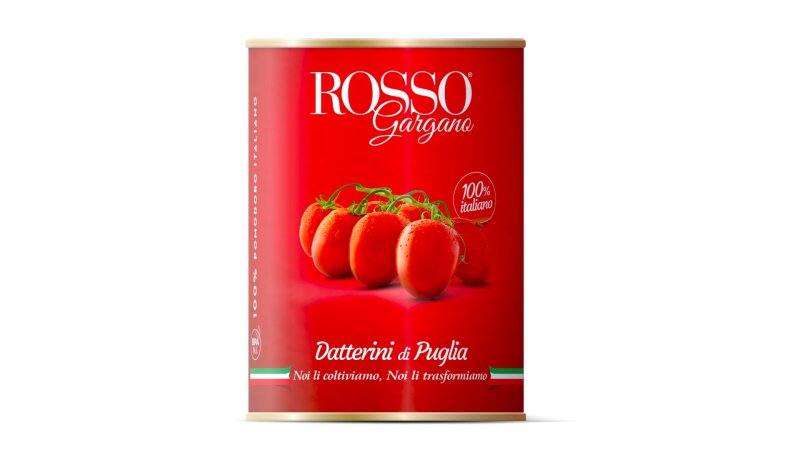 Paradajky Cherry v paradajkovej šťave 400g Rosso Gargano