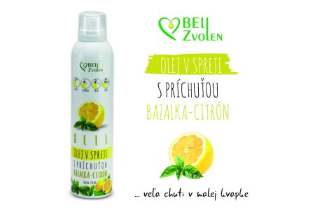 Olej BELL sprej BAZALKA-CITRÓN 250ml