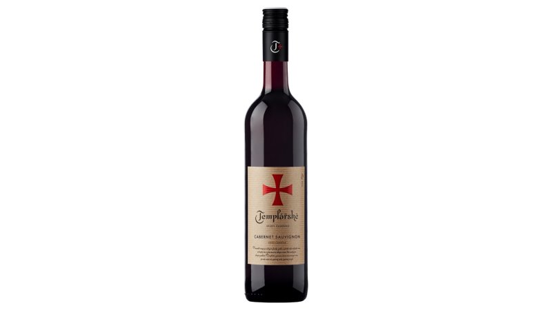 Víno Cabernet Sauvignon červené 0,75l Templářske sklepy