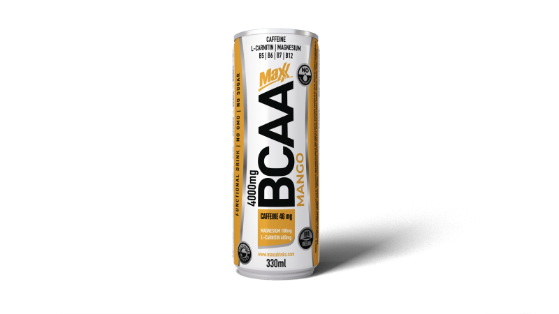 Nápoj BCAA Vitamin Mango 330ml plechovka
