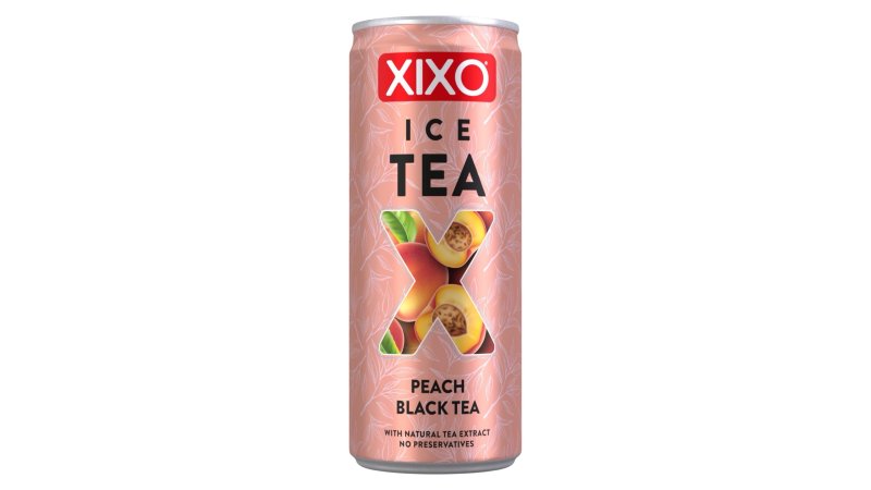 Nápoj Xixo Ice Tea Peach 250ml plech