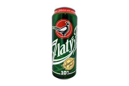 Pivo Zlatý Bažant 10% 0,5l plech