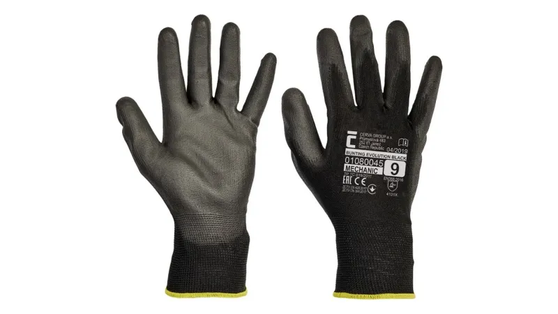 Rukavice Gumené Bunting black M