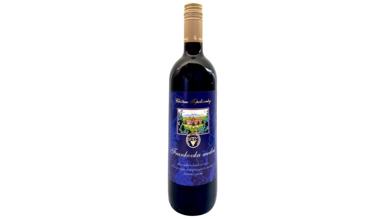 Víno Frankovka Modrá 0,75l Topolčianky