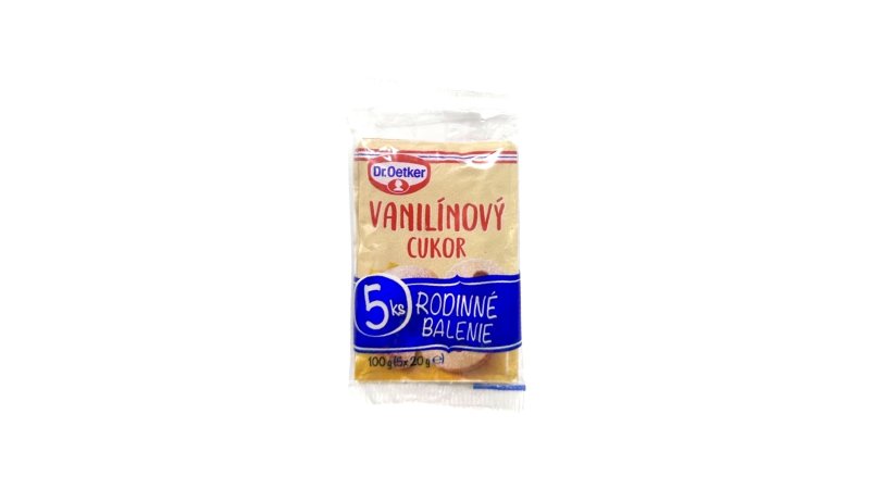Cukor Vanilínový 5ks balení 100g Dr.Oetke