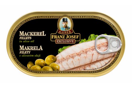 Makrela filety v olivovom oleji170g Franz Josef Kaiser