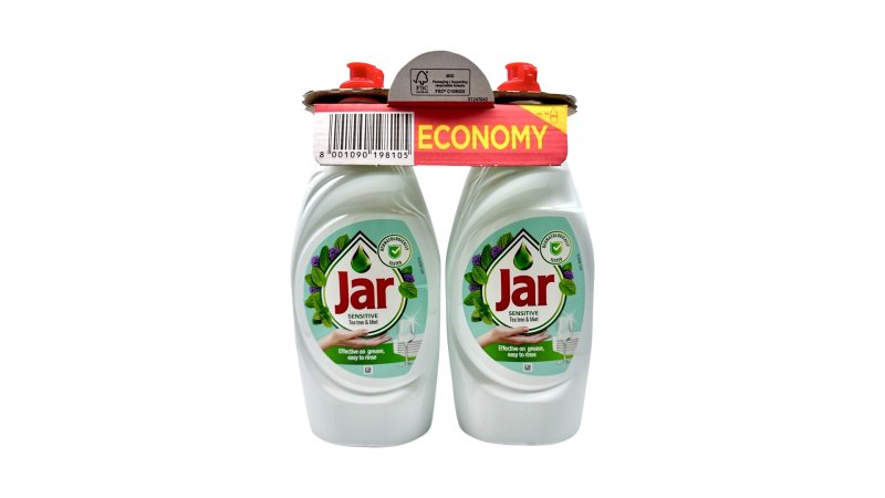 Jar Sensitive Tea tree+mint 900ml+900ml