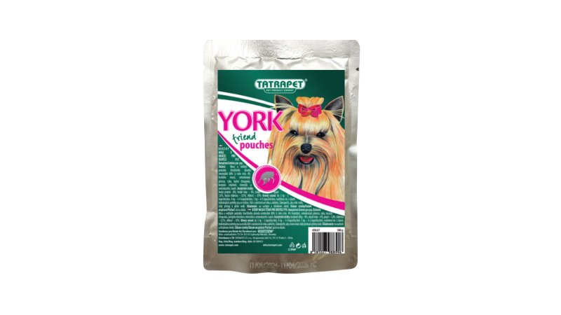 Krmivo pes kapsička 100g hovädzia YORK