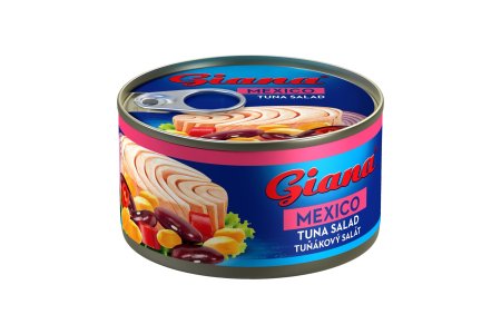 Šalát Tuniak Mexiko 185g Giana
