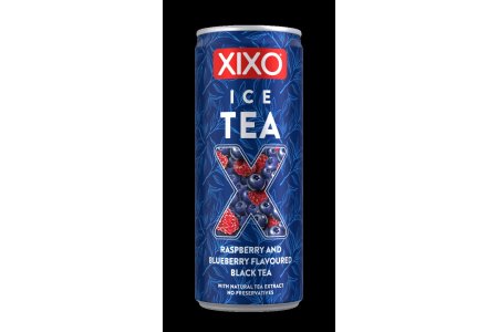 Nápoj Xixo Ice Tea Raspberry-blueberry 250ml plech