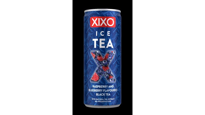 Nápoj Xixo Ice Tea Raspberry-blueberry 250ml plech