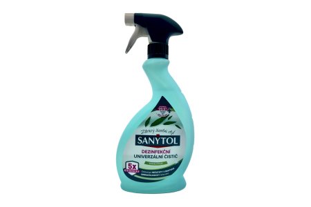 Čistič dezinfekčný Sanytol 500ml Univerzalný Rozprašovač