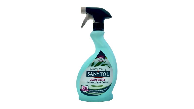 Čistič dezinfekčný Sanytol 500ml Univerzalný Rozprašovač