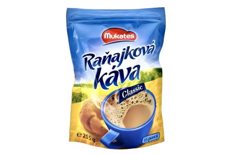 Káva Raňajková 255g Mukates