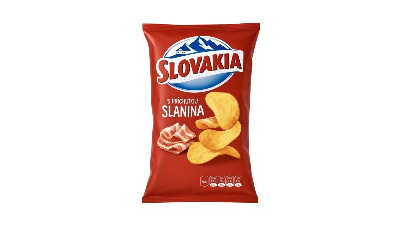 Chipsy Slovakia Slanina 130g