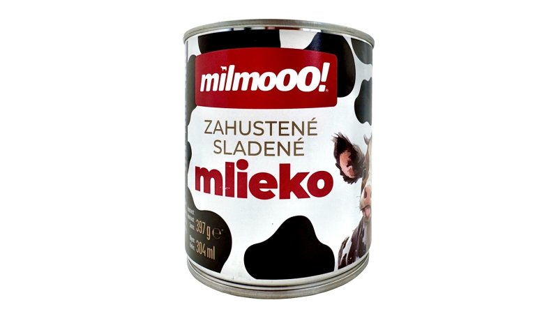 Mlieko kondenzované sladené MILMO 397g