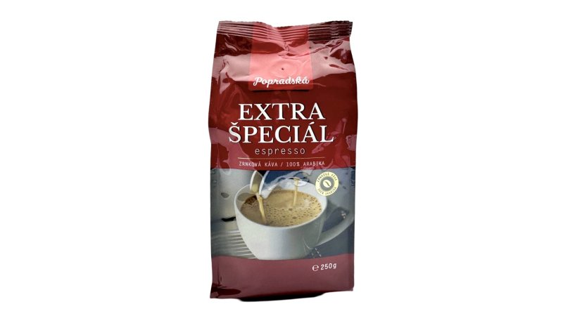 Káva zrnková Extra Špeciál Espresso 250g BOP