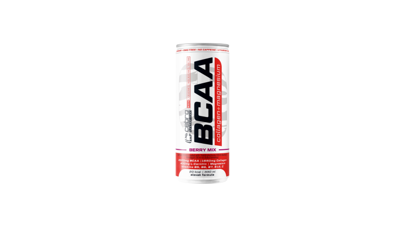 Nápoj BCAA Collagén+Magnézium Berry mix 330ml plech