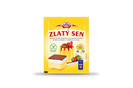 Prášok krémový s Vanilkovou arómou Zlatý Sen 40g
