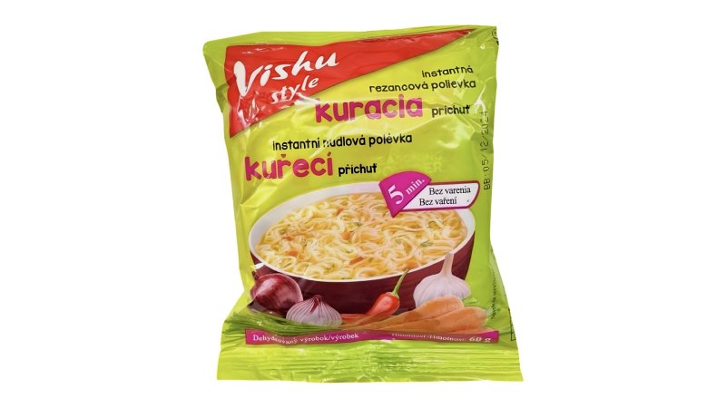 Vishu Style Instantná rezancová polievka kuracia príchuť 60 g
