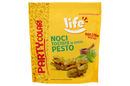 Orechy Vlašské ochutené Bazalkové Pesto 100g Life