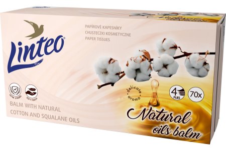 Vreckovy kozmetické 70ks balzam bavlníkový olej