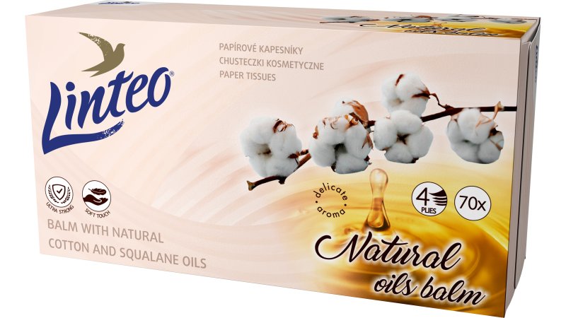 Vreckovy kozmetické 70ks balzam bavlníkový olej