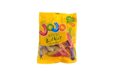 Cukríky Jojo Kyslé Dážďovky 80g
