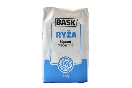 Ryža Dlhozrnná 1kg Bask