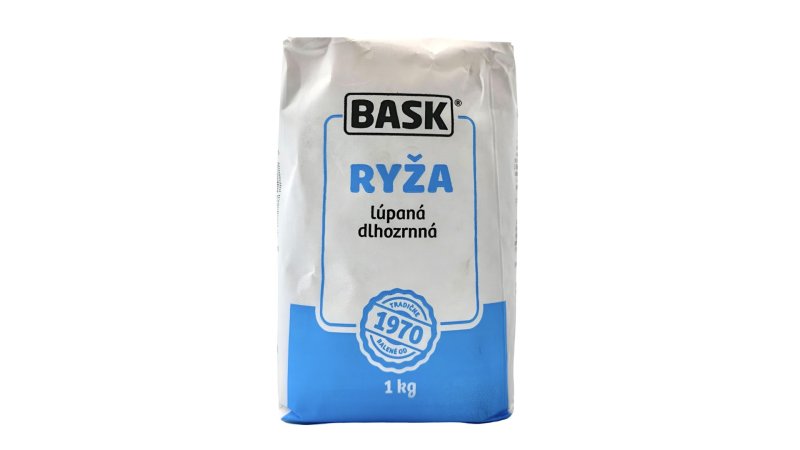 Ryža Dlhozrnná 1kg Bask