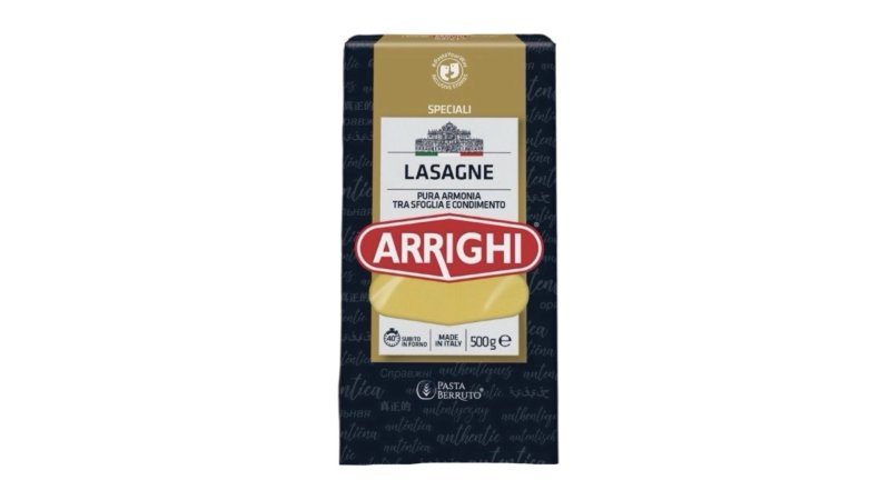 Cestoviny Lasagne Semolinové 500g Arrighi