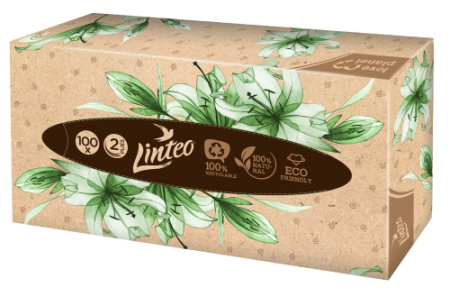 Vreckovy kozmetické box Linteo 100ks 2v