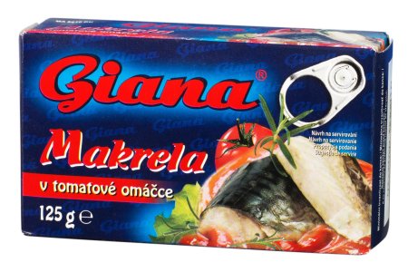 Makrela v paradajkovej omáčke 125g Giana