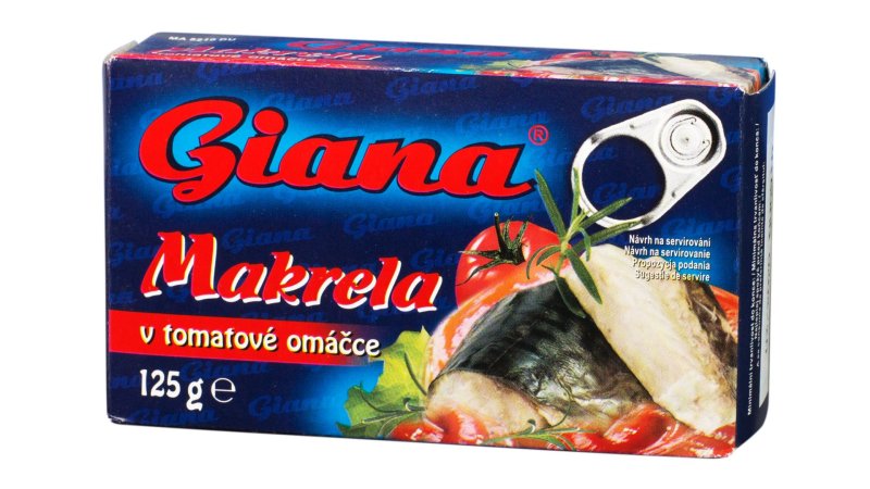 Makrela v paradajkovej omáčke 125g Giana
