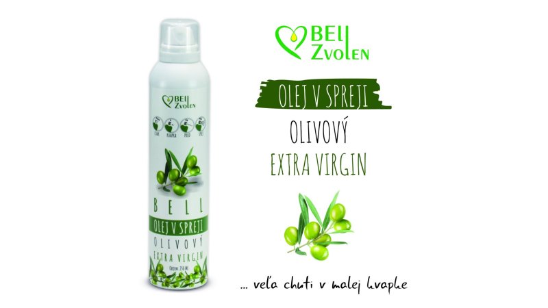 Olej BELL sprej OLIVOVÝ extra virgin 250ml