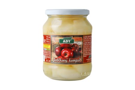 Kompót Jablká 720ml PP320g Ady